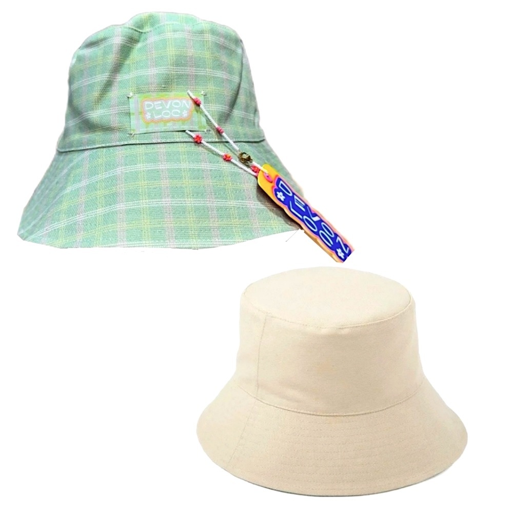 Lack Of Color X Devon Lee Carlson Reversible Bucket Hat - Picture 4 of 10